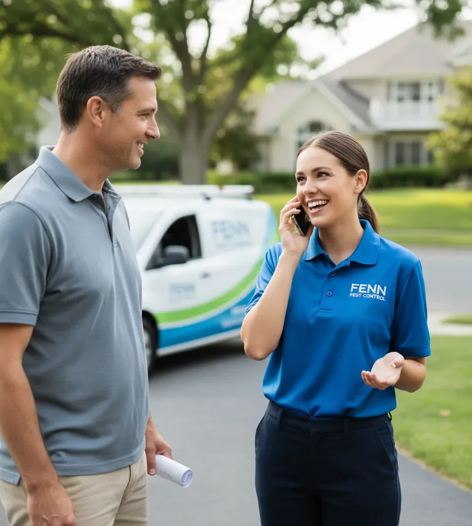 Fenn Pest Control customer support in North Newton
